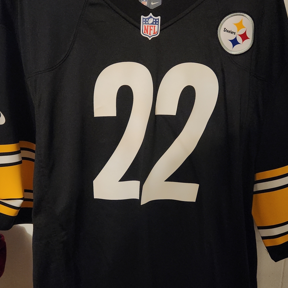 NFL Black and Yellow Steelers Jersey